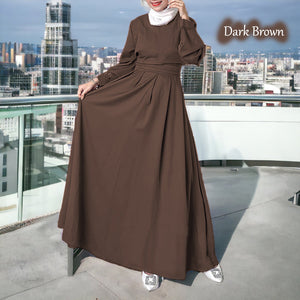 Timur Back Zip Jubah