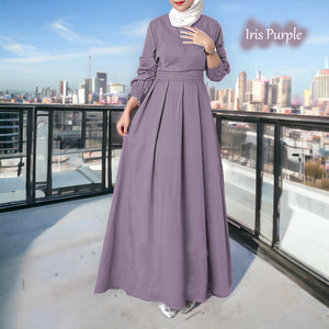 Timur Back Zip Jubah