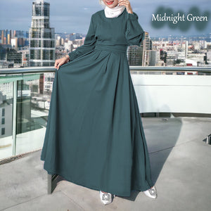 Timur Back Zip Jubah