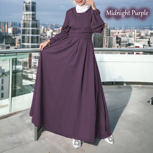 Timur Back Zip Jubah