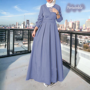 Timur Back Zip Jubah