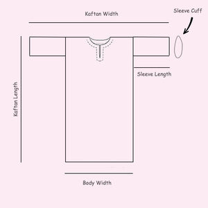 Zavia Kaftan Tunic Loose Pants Set