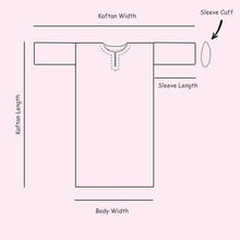 Load image into Gallery viewer, Pepper Italian Crumple Cotton Kaftan