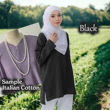 Load image into Gallery viewer, QQ Long Short COTTON Blouse