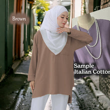 Load image into Gallery viewer, QQ Long Short COTTON Blouse