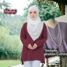 Load image into Gallery viewer, QQ Long Short COTTON Blouse