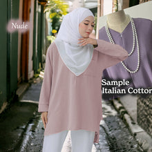 Load image into Gallery viewer, QQ Long Short COTTON Blouse