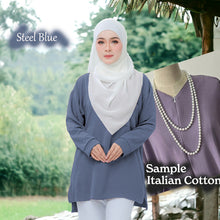 Load image into Gallery viewer, QQ Long Short COTTON Blouse