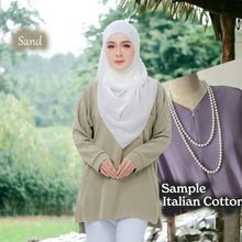 Load image into Gallery viewer, QQ Long Short COTTON Blouse