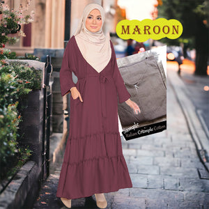 Felina Cotton Jubah