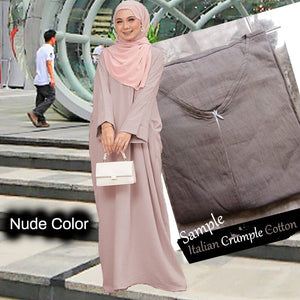 Pepper Italian Crumple Cotton Kaftan