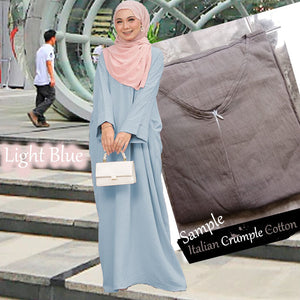 Pepper Italian Crumple Cotton Kaftan