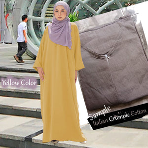 Pepper Italian Crumple Cotton Kaftan