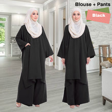 Load image into Gallery viewer, Zavia Kaftan Tunic Loose Pants Set