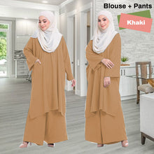 Load image into Gallery viewer, Zavia Kaftan Tunic Loose Pants Set
