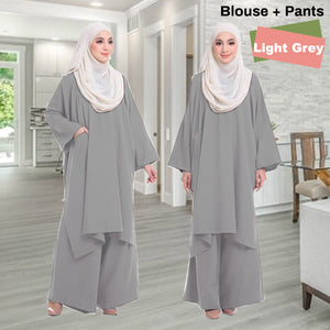 Zavia Kaftan Tunic Loose Pants Set