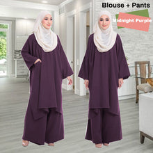 Load image into Gallery viewer, Zavia Kaftan Tunic Loose Pants Set