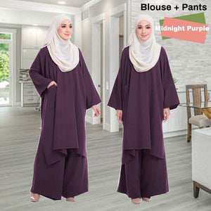 Zavia Kaftan Tunic Loose Pants Set