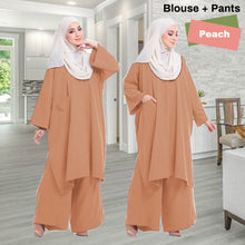 Load image into Gallery viewer, Zavia Kaftan Tunic Loose Pants Set