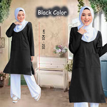 Load image into Gallery viewer, Elena Tunic Blouse (Size 6xl - 10xl)