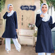 Load image into Gallery viewer, Elena Tunic Blouse (Size 6xl - 10xl)