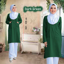 Load image into Gallery viewer, Elena Tunic Blouse (Size 6xl - 10xl)