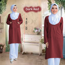Load image into Gallery viewer, Elena Tunic Blouse (Size 6xl - 10xl)