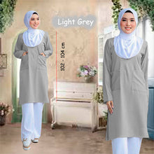 Load image into Gallery viewer, Elena Tunic Blouse (Size 6xl - 10xl)