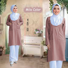 Load image into Gallery viewer, Elena Tunic Blouse (Size 6xl - 10xl)