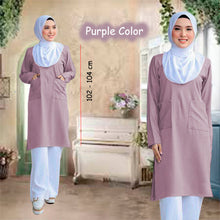 Load image into Gallery viewer, Elena Tunic Blouse (Size 6xl - 10xl)