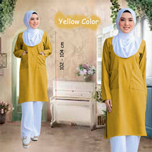 Load image into Gallery viewer, Elena Tunic Blouse (Size 6xl - 10xl)
