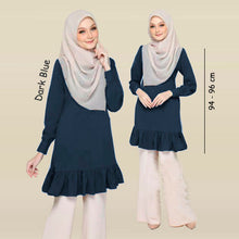 Load image into Gallery viewer, Kalina Tunic Blouse (Size 6xl - 10xl)