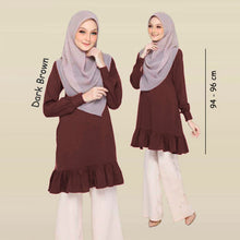 Load image into Gallery viewer, Kalina Tunic Blouse (Size 6xl - 10xl)