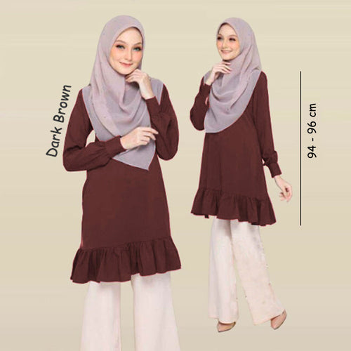 Kalina Tunic Blouse (Size 6xl - 10xl)