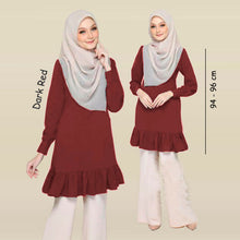 Load image into Gallery viewer, Kalina Tunic Blouse (Size 6xl - 10xl)