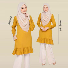 Load image into Gallery viewer, Kalina Tunic Blouse (Size 6xl - 10xl)