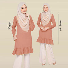 Load image into Gallery viewer, Kalina Tunic Blouse (Size 6xl - 10xl)