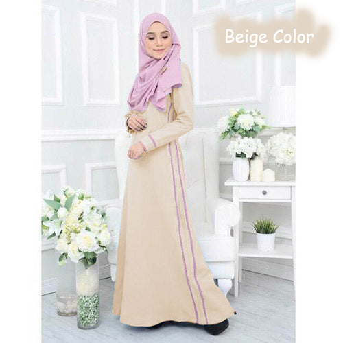 Niesha Jubah (Size 6xl - 10xl)