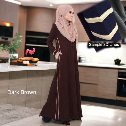 Niesha Flowy Jubah B