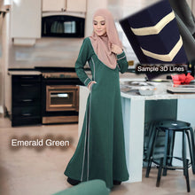 Load image into Gallery viewer, Niesha Flowy Jubah A