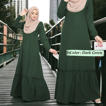 Load image into Gallery viewer, Wati Ruffle Jubah A