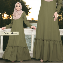 Load image into Gallery viewer, Wati Ruffle Jubah A