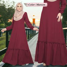 Load image into Gallery viewer, Wati Ruffle Jubah A