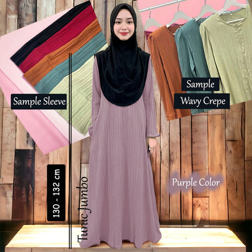 Phapa 10XL Wavy Tunic Jumbo (Size 6xl ~ 10xl)