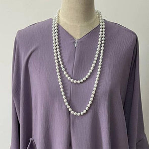QQ Long Short COTTON Blouse