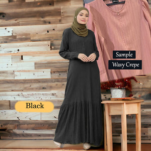 Qasiba Wavy Jubah