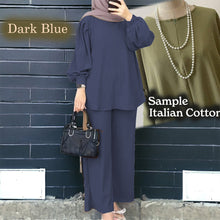 Load image into Gallery viewer, Uno Cotton Loose Pants Set A