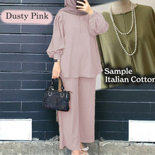 Load image into Gallery viewer, Uno Cotton Loose Pants Set Set B