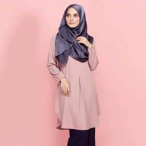 Munirah Pocket Long Blouse - HannahSG