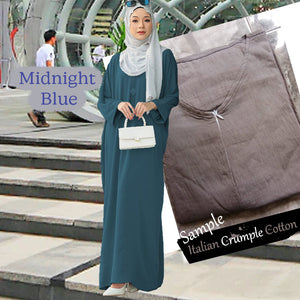 Pepper Italian Crumple Cotton Kaftan